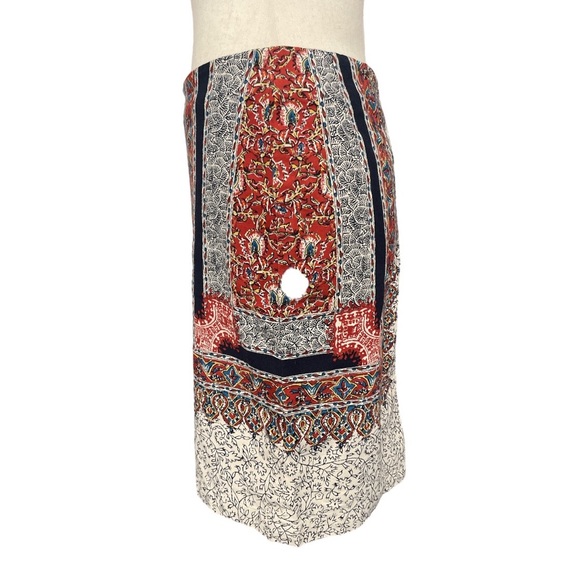 ☀️Lucky Brand Boho Print Pencil Skirt - Picture 3 of 11